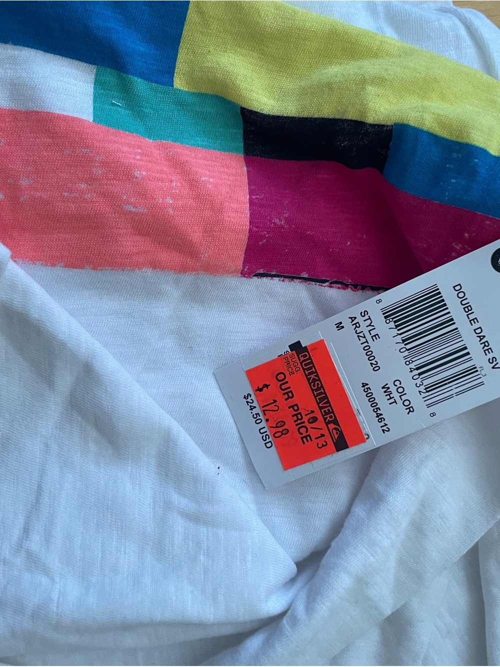 Y2K! Bundle Of 3 Roxy T Shirts. Yellow Small-Medium. Juniors. New With Tags! - Picture 10 of 10